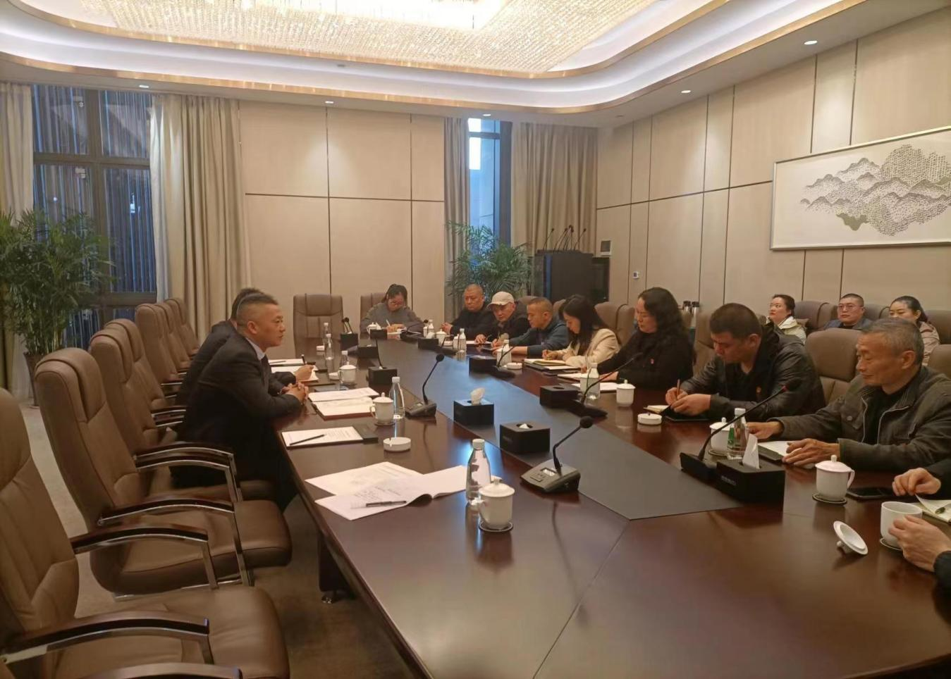 綿陽師范學院后勤黨總支第四黨支部書記 黃珺一行赴會展酒店公司考察交流